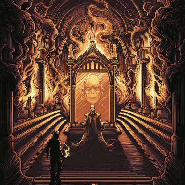 Harry Potter and the Mirror of Erised Art Print